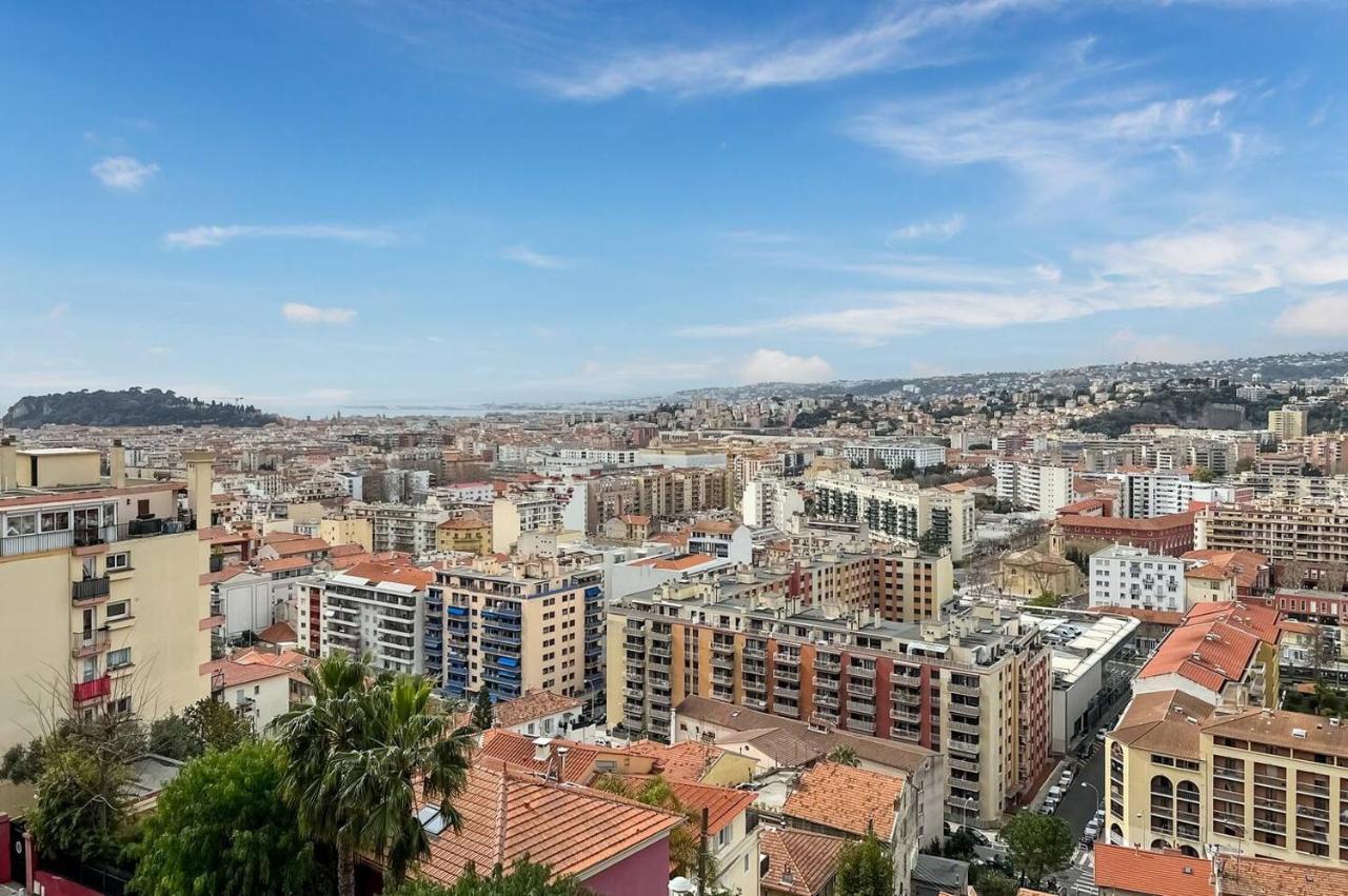 Appartamento Le Panoramique Nizza Esterno foto